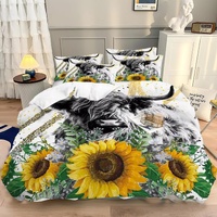 Luxury Feel Satin Duvet Cover Set - Smooth & Breathable-King thumbnail