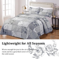 Nurturing Quilted Coverlet and Pillowcases Set: Perfect for Restful Sleep - Queen size thumbnail