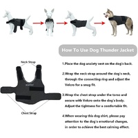 L Dog Vest Jacket - Warm, Soft, and Comfortable Dog Coat for Winter, Calming and Insulating Dog Apparel thumbnail