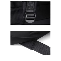 Black Business Casual Laptop Backpack with USB Charging Port - Travel, Work, and Student Use thumbnail
