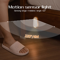LED Motion Sensor Toilet Night Light - 8-Color Adjustable Glow with Modern Design thumbnail