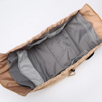 Khaki Convertible Multifunctional Baby Cradle Travel Bag - Women's Backpack, Shoulder Bag, Mummy Bag with Expandable Storage thumbnail