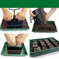 5x5 Soil Block Maker - Durable Handheld Gardening Tool for Seed Starting thumbnail