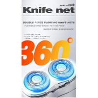 Orange Portable Twin-Head Electric Shaver - Compact Rechargeable Razor for Men thumbnail