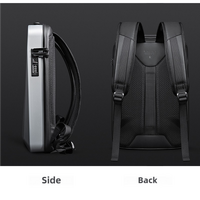 Black Gold Premium Hard Shell Business Backpack with TSA Lock and USB Charging Port, Waterproof Laptop Bag for Men thumbnail