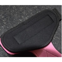 1 Pair Brown Durable Gym Palm Guard with Ultra-fiber Leather for Heavy Lifting -Wrist Support Straps for Pull-ups and Deadlifts thumbnail