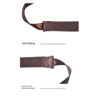 Brown 3 Sticks  No-Heat Hair Curling Ribbon Kit - Silk Ribbon Curling Wand for Sleep-in Styling thumbnail