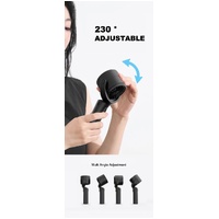 White Portable Neck Fan, Adjustable Speed & 230° Rotation, Rechargeable 4500mAh Battery, Quiet Operation with Type-C Charging - Summer Cooling Solutio thumbnail