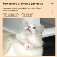 3 Pcs Green Smart Laser Pointer Collar for Cats – Automatic Interactive Toy with Two Play Modes thumbnail