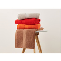 Bright Orange Premium Thick Cotton Bath Towel for Adults - Soft and Absorbent Bathroom Towel thumbnail