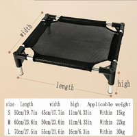 M Breathable and Cooling Elevated Pet Bed - Perfect for Dogs, Provides Comfort and Airflow thumbnail