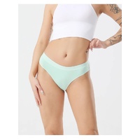 4 pcs Women's Sexy Low-Waist Cotton Thong Underwear, Size S thumbnail