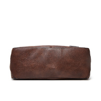 Coffee Spacious & Stylish  PU Leather Tote Bag -  Versatile Shoulder/Crossbody thumbnail