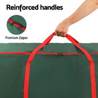 Jingle Jollys Christmas Tree Storage Bag Fits Up to 8ft Tree Xmas Bag Green thumbnail