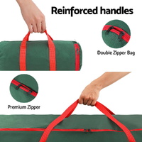 Jingle Jollys Christmas Tree Baubles Storage Bag Set Ornaments Container Box thumbnail