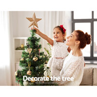 Jingle Jollys Christmas Tree 1.8m Xmas Tree Decorations Green 300 Tips thumbnail