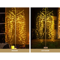 2.1M Christmas Tree 600 LED Solar Jingle Jollys thumbnail