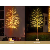 2.1M Christmas Tree 480 LED Solar Jingle Jollys thumbnail