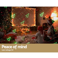 1X Projector Light Christmas Lights Laser Outdoor Decorations Jingle Jollys thumbnail