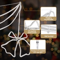 1.8M Christmas Lights 288 LED Bell Motif Light Decorations Jingle Jollys thumbnail
