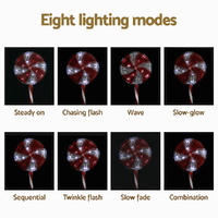 4 PCS Christmas Lights Path Ground Light Garden Decoration 112 LED Jingle Jollys thumbnail