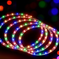 20M Christmas Lights String Rope Light Decorations 600 LED Colorful Jingle Jollys thumbnail