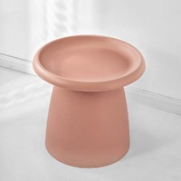ArtissIn Coffee Table Round 52CM Plastic Pink thumbnail