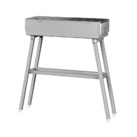 Grillz BBQ Grill Charcoal Smoker Portable Barbecue thumbnail