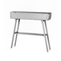 Grillz BBQ Grill Charcoal Smoker Barbecue Portable thumbnail