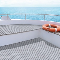 Seamanship EVA Foam Boat Flooring Mat Decking Sheet 240x90x0.6cm Light Grey thumbnail