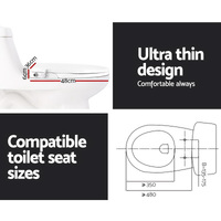 Cefito Non Electric Bidet Toilet Seat Cover Auto Water Spray Wash Knob Control thumbnail