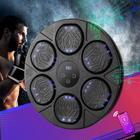 Everfit Music Boxing Machine Bluetooth Wall-Mounted Punch Target with LED Display & Gloves thumbnail