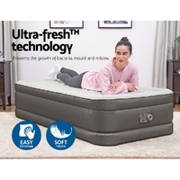 Bestway Air Mattress Single Inflatable Bed 46cm Airbed Grey thumbnail