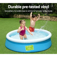 Bestway Kids Pool 152x38cm Round Inflatable Above Ground Swimming Pools 477L thumbnail