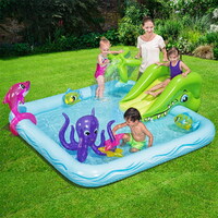 Bestway Kids Pool 239x206x86cm Inflatable Above Ground Swimming Play Pools 308L thumbnail