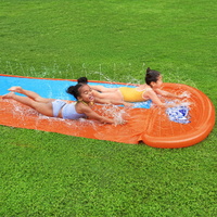 Bestway Water Slide Kids Slip 488cm Dual Slides Inflatable Splash Pad thumbnail