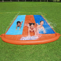 Bestway Water Slide Slip Kids 488cm Triple Slides thumbnail