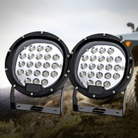 Giantz Pair LED Driving Lights 7 Inch Flood Spot Lights Car Truck SUV 12V 24V thumbnail