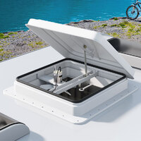 Weisshorn Caravan Roof Vent Fan Air Exhaust Hatch 12V RV Motorhome Camper White thumbnail