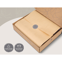 Cosy Club Cotton Bed Sheets Set Navy Grey Cover Double thumbnail