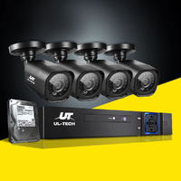 UL-tech CCTV Security System 8CH DVR 4 Cameras 1TB Hard Drive thumbnail