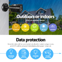 UL-tech CCTV Security System 8CH DVR 8 Cameras 2TB Hard Drive thumbnail