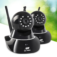 UL-tech 1080P Wireless IP Cameras Security WIFI Cam Black thumbnail