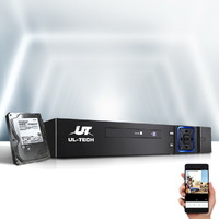 UL-tech 4CH DVR 1080P 5in1 CCTV Video Recorder 4TB Hard Drive thumbnail