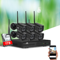 UL-tech CCTV Wireless Security Camera System 8CH Home Outdoor WIFI 6 Square Cameras Kit 1TB thumbnail