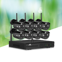 UL-tech Wireless CCTV Security System 8CH NVR 3MP 8 Bullet Cameras thumbnail