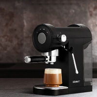 Devanti 20 Bar Coffee Machine Espresso Cafe Maker Black thumbnail