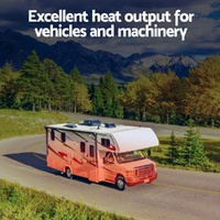 Giantz Diesel Air Heater 12V 5KW LCD Display Remote Control for Car Bus RV Indoor 10L thumbnail