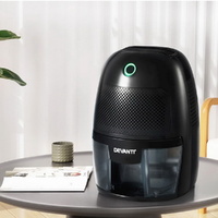 Devanti Dehumidifier 600ML Air Purifier Black thumbnail