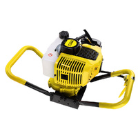 Giantz 80CC Post Hole Digger Motor Only Petrol Engine Yellow thumbnail